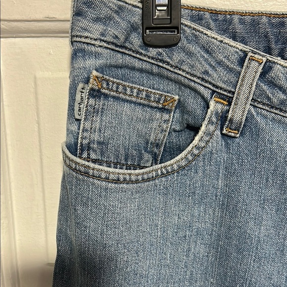 Carhart Classic Blue Denim Jeans - Picture 2 of 9